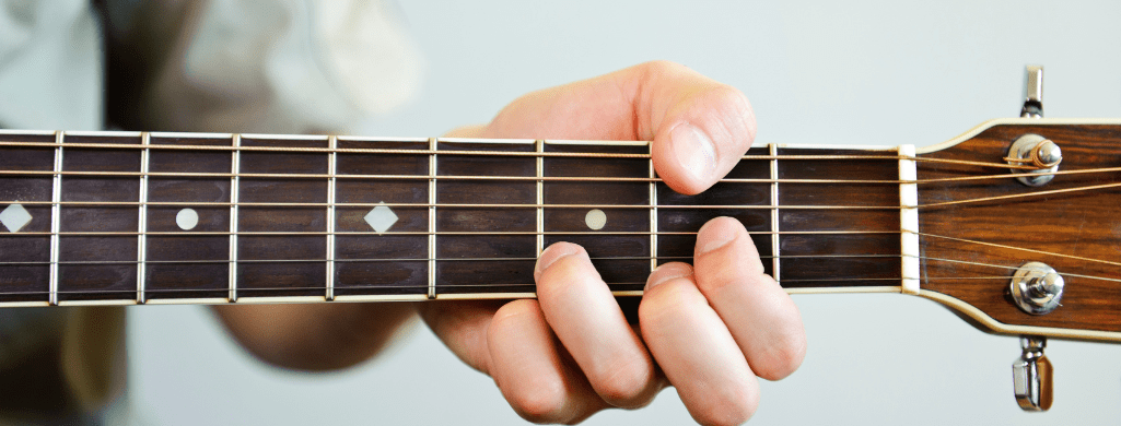 using thumb on guitar